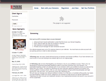 Tablet Screenshot of 19parking.com